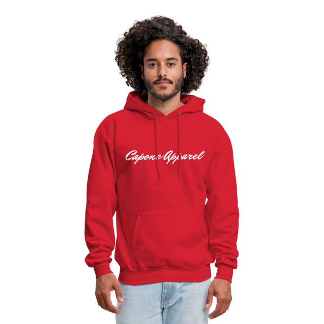 Capone Exclusive Gildan Heavy Blend Adult Hoodie - red