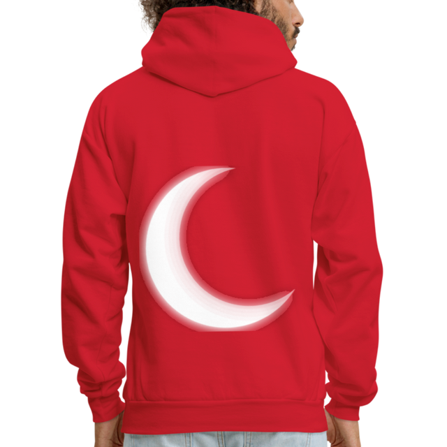 Capone Exclusive Gildan Heavy Blend Adult Hoodie - red