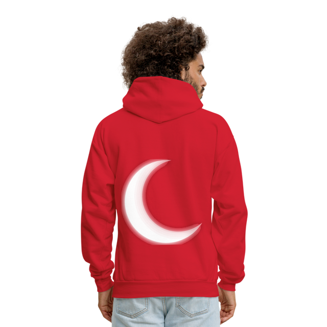 Capone Exclusive Gildan Heavy Blend Adult Hoodie - red