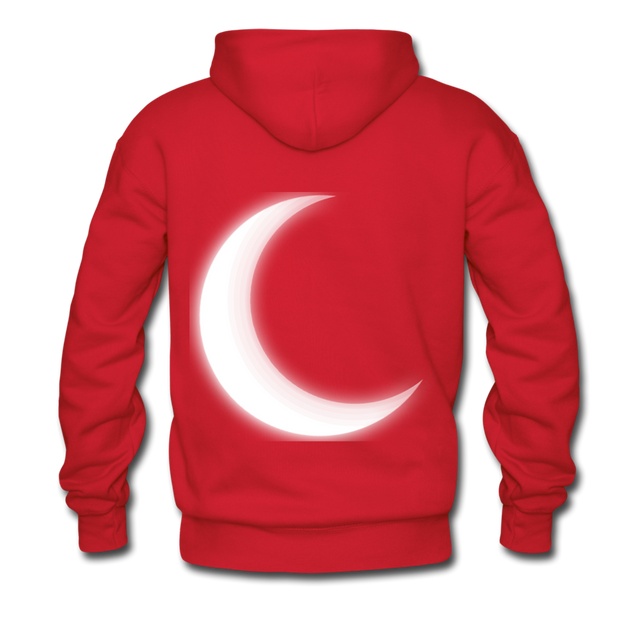 Capone Exclusive Gildan Heavy Blend Adult Hoodie - red