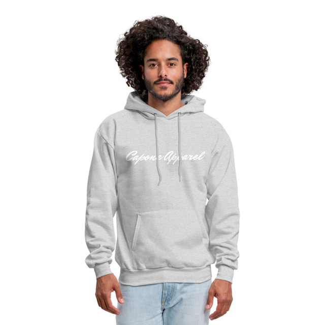 Capone Exclusive Gildan Heavy Blend Adult Hoodie - ash 