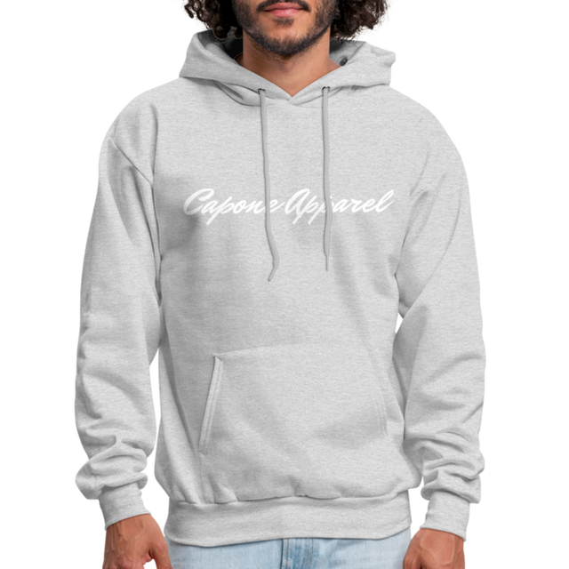 Capone Exclusive Gildan Heavy Blend Adult Hoodie - ash 