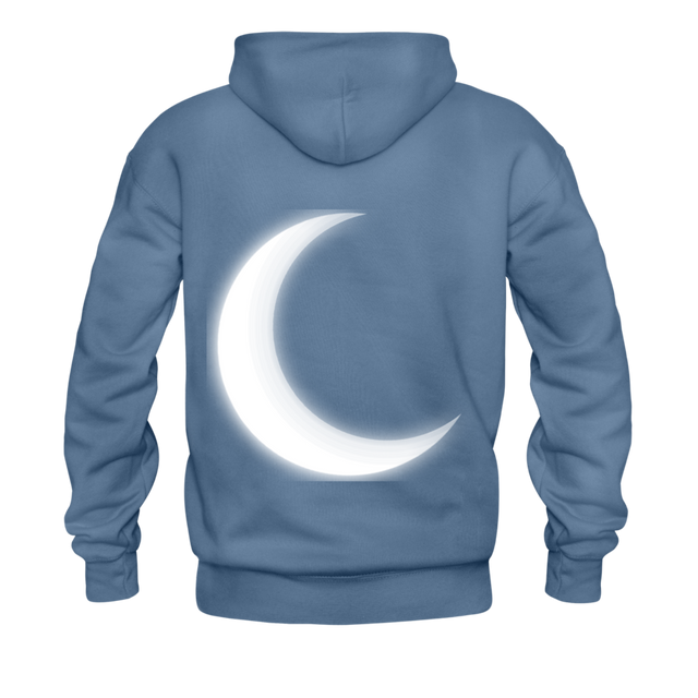 Capone Exclusive Gildan Heavy Blend Adult Hoodie - denim blue
