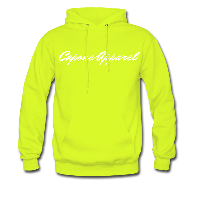 Capone Exclusive Gildan Heavy Blend Adult Hoodie - safety green