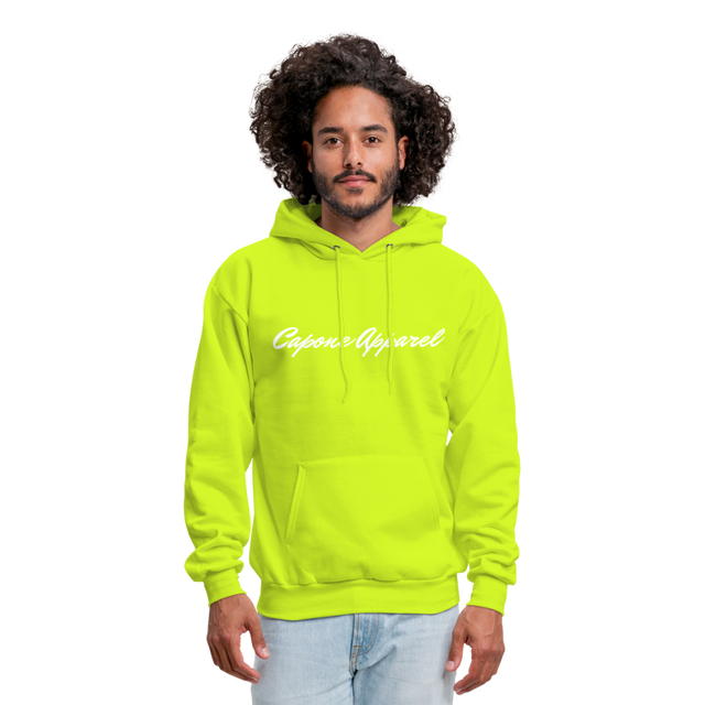 Capone Exclusive Gildan Heavy Blend Adult Hoodie - safety green