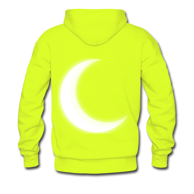 Capone Exclusive Gildan Heavy Blend Adult Hoodie - safety green