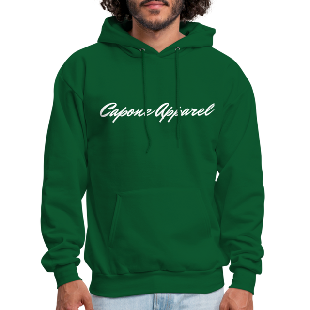 Capone Exclusive Gildan Heavy Blend Adult Hoodie - forest green