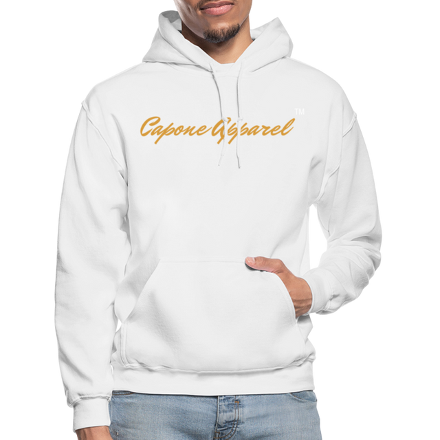 Capone Apparel SZN !!! - Gildan Heavy Blend Adult Hoodie - white
