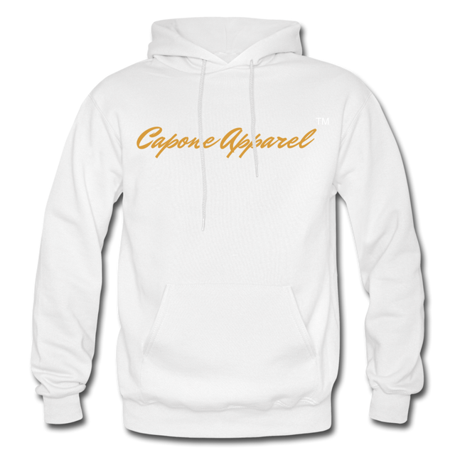 Capone Apparel SZN !!! - Gildan Heavy Blend Adult Hoodie - white