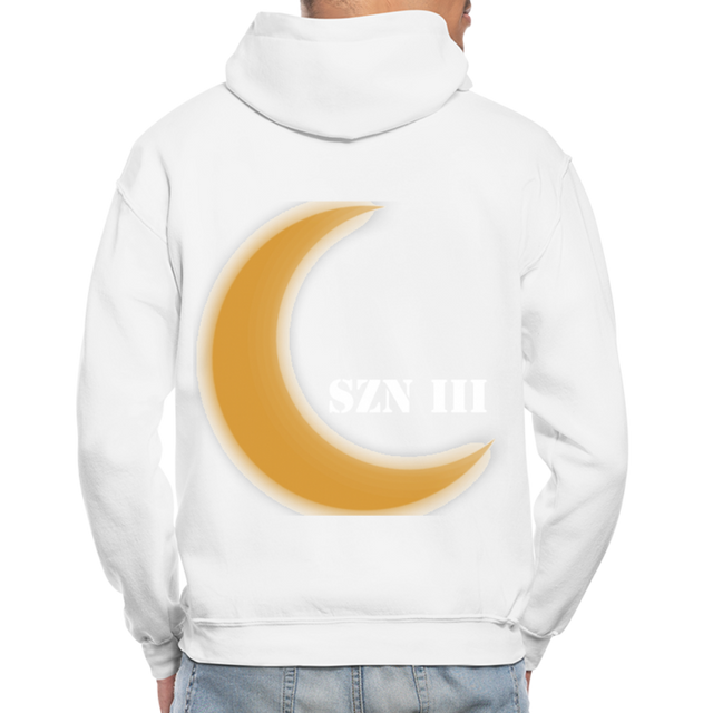 Capone Apparel SZN !!! - Gildan Heavy Blend Adult Hoodie - white