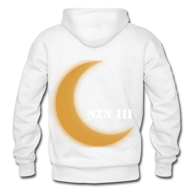 Capone Apparel SZN !!! - Gildan Heavy Blend Adult Hoodie - white
