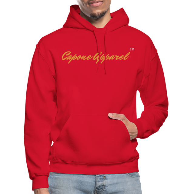 Capone Apparel SZN !!! - Gildan Heavy Blend Adult Hoodie - red
