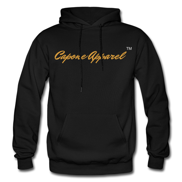 Capone Apparel SZN !!! - Gildan Heavy Blend Adult Hoodie - black