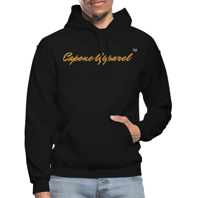 Capone Apparel SZN !!! - Gildan Heavy Blend Adult Hoodie - black