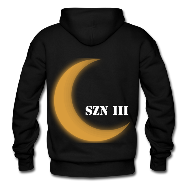 Capone Apparel SZN !!! - Gildan Heavy Blend Adult Hoodie - black