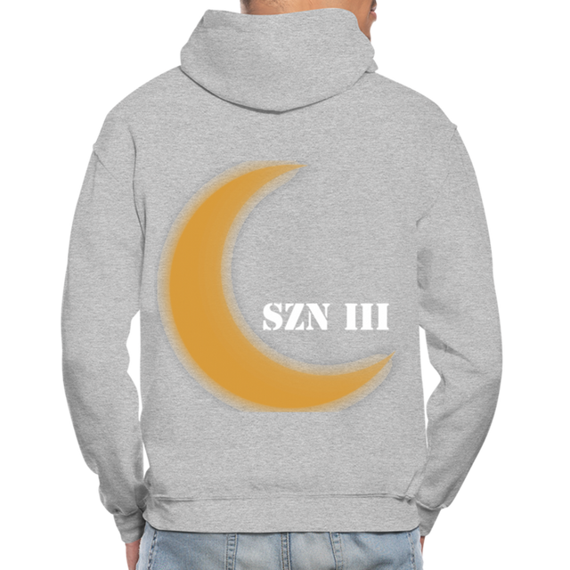 Capone Apparel SZN !!! - Gildan Heavy Blend Adult Hoodie - heather gray
