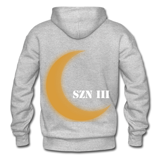 Capone Apparel SZN !!! - Gildan Heavy Blend Adult Hoodie - heather gray
