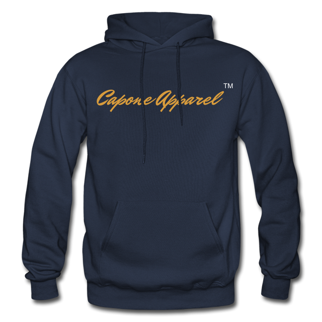 Capone Apparel SZN !!! - Gildan Heavy Blend Adult Hoodie - navy