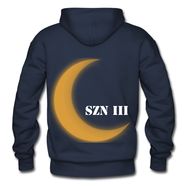 Capone Apparel SZN !!! - Gildan Heavy Blend Adult Hoodie - navy