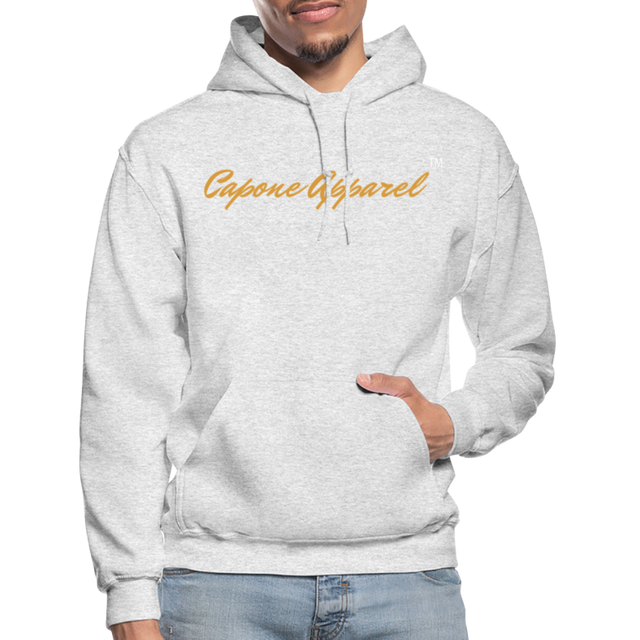 Capone Apparel SZN !!! - Gildan Heavy Blend Adult Hoodie - light heather gray
