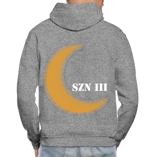 Capone Apparel SZN !!! - Gildan Heavy Blend Adult Hoodie - graphite heather