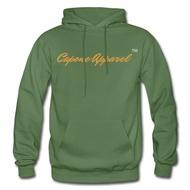 Capone Apparel SZN !!! - Gildan Heavy Blend Adult Hoodie - military green