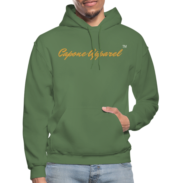 Capone Apparel SZN !!! - Gildan Heavy Blend Adult Hoodie - military green