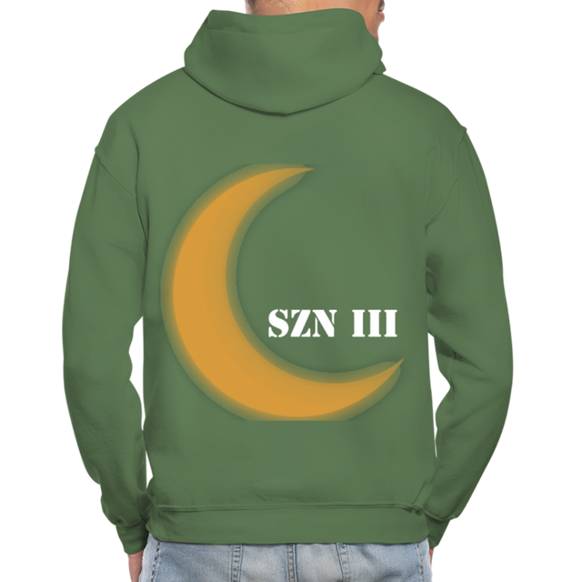 Capone Apparel SZN !!! - Gildan Heavy Blend Adult Hoodie - military green