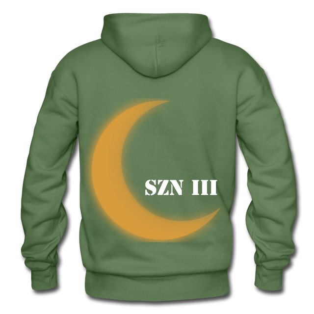 Capone Apparel SZN !!! - Gildan Heavy Blend Adult Hoodie - military green