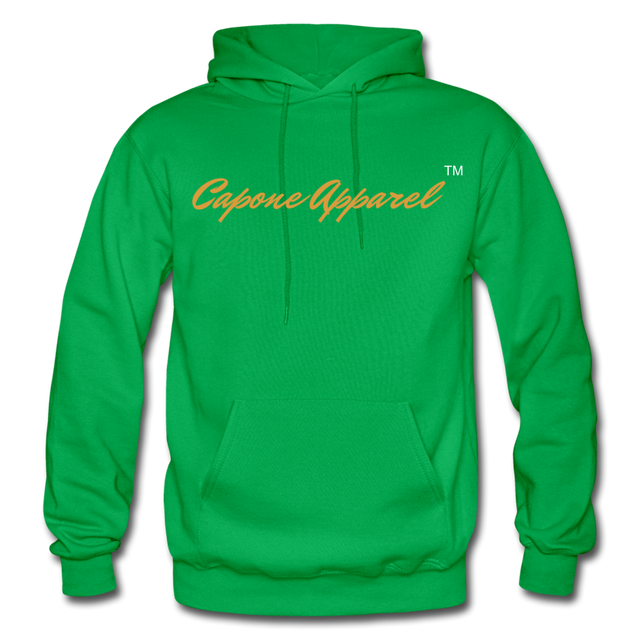 Capone Apparel SZN !!! - Gildan Heavy Blend Adult Hoodie - kelly green