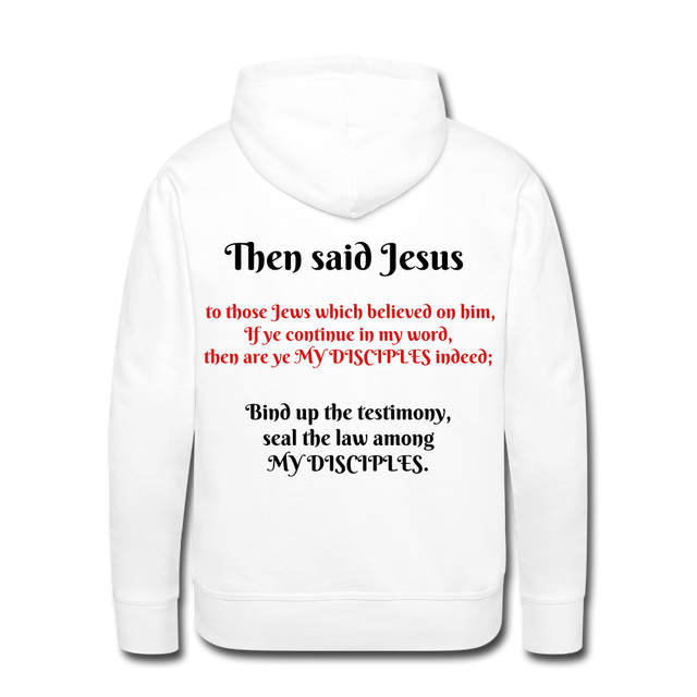 Men’s Premium Hoodie - white