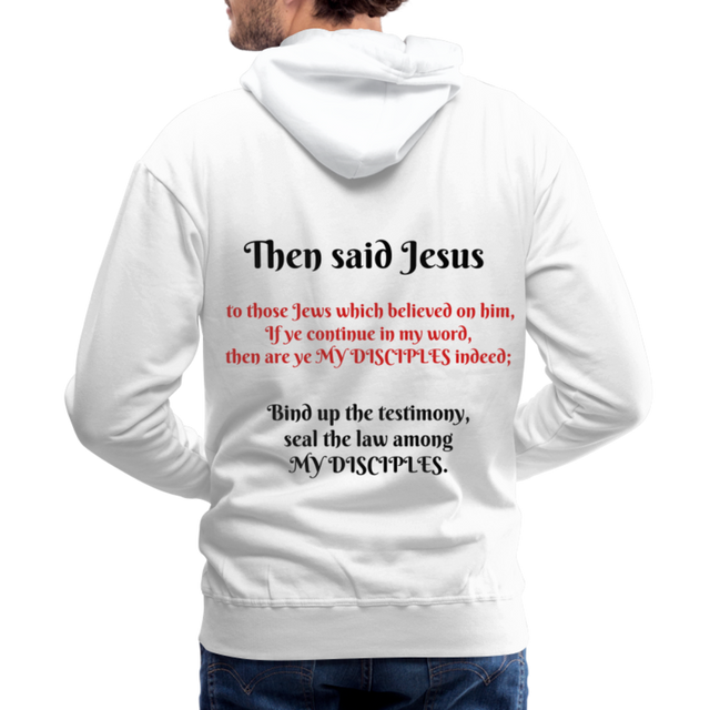 Men’s Premium Hoodie - white