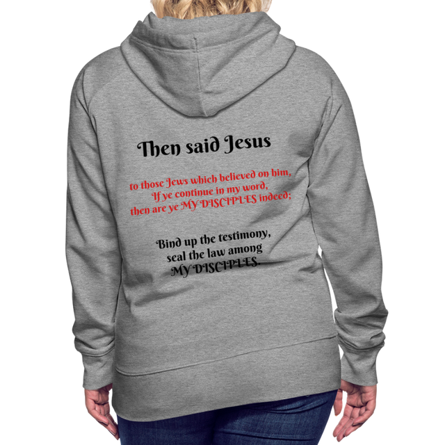 Women’s Premium Hoodie - heather grey