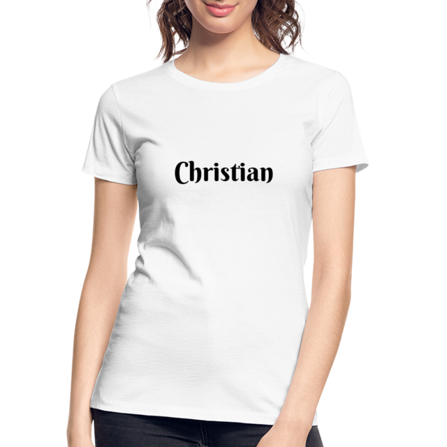 Women’s Premium Organic T-Shirt - white