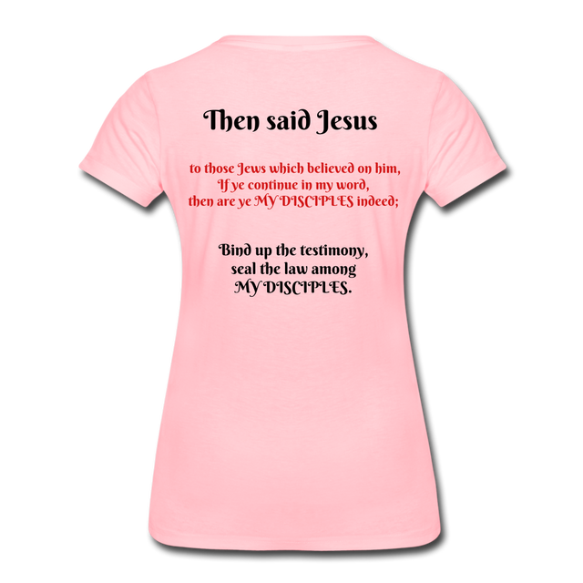 Women’s Premium Organic T-Shirt - pink