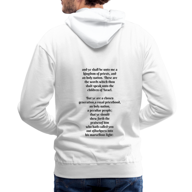Men’s Premium Hoodie - white