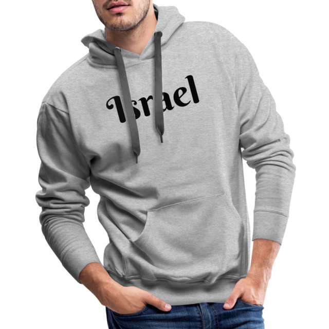 Men’s Premium Hoodie - heather grey