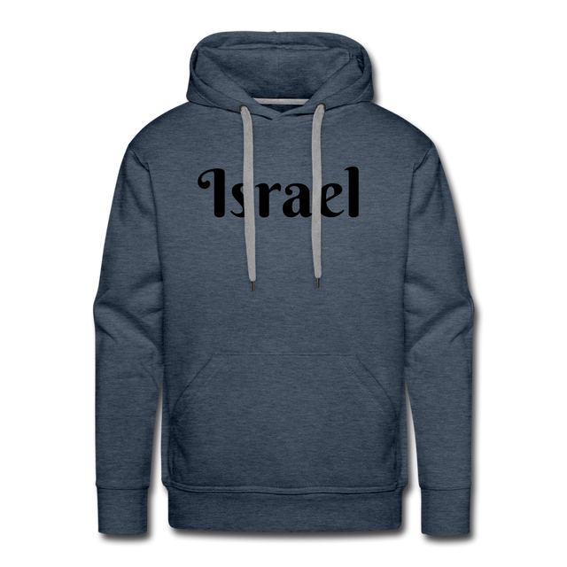 Men’s Premium Hoodie - heather denim