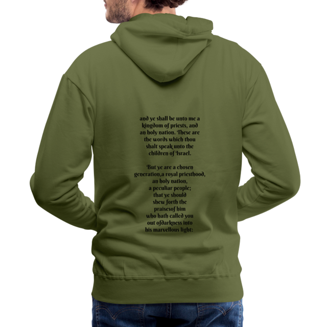 Men’s Premium Hoodie - olive green