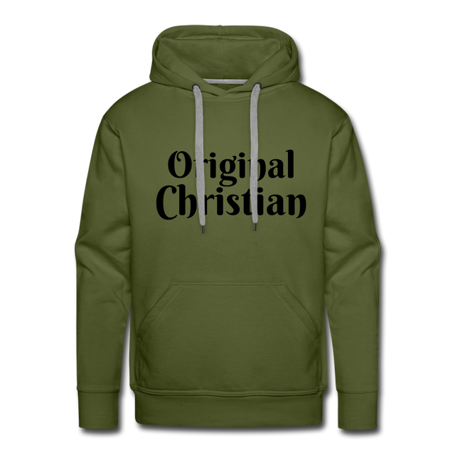 Men’s Premium Hoodie - olive green